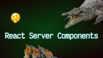 React Server Components Crash Course with Next.js