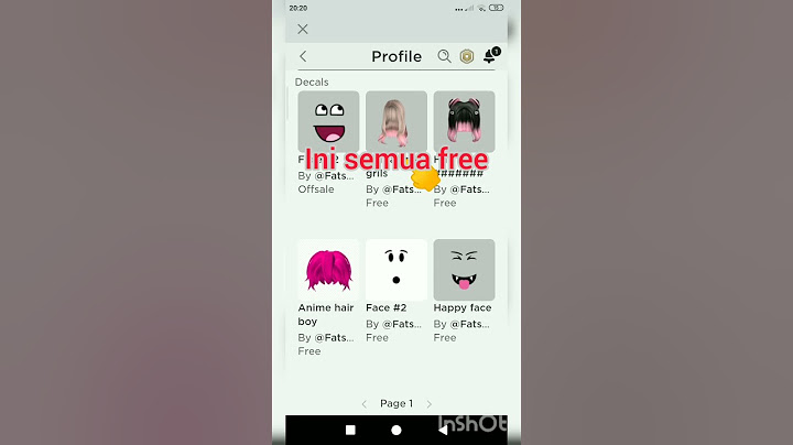 cara mendapatkan hair free di roblox