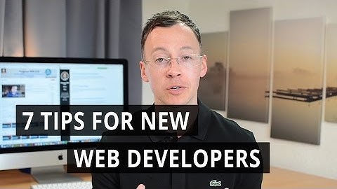 7 tips for new web developers | Erik Hanchett interview