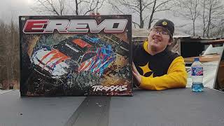 Traxxas E-Revo 2.0 Solar Flare Unboxing and Bash Session + Typhon Race!
