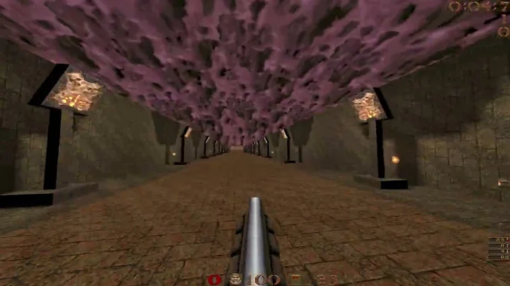 Quake - 3-player Nightmare Run of srj1_melbo2 by Melbo, Khristov & Nikitos in 0:06