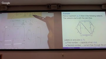 DM Lecture 18 Part 2: Maximum flow / minimum cut duality