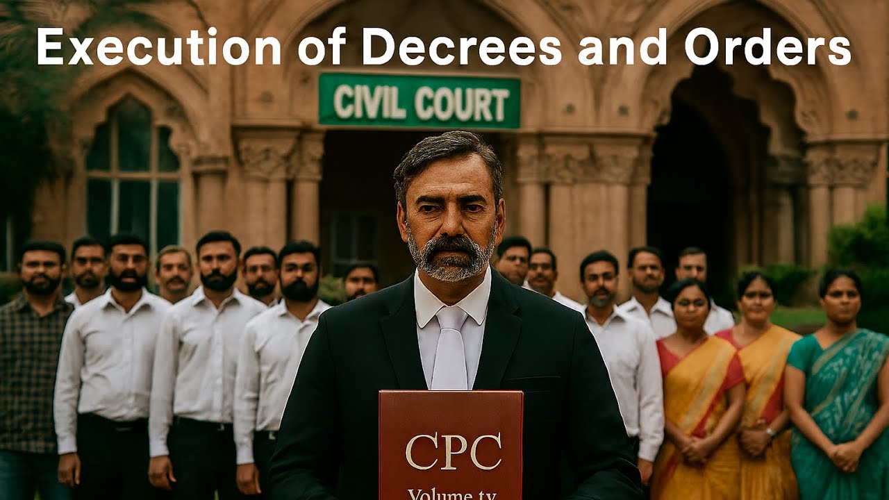 Execution of Decrees and Orders Order XXI CPC 1908