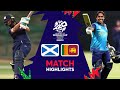 Scotland v sri lanka  final  match highlights  womens t20wc qualifier 2024