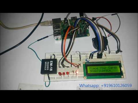 RFID Based Attendance System Using Raspberry Pi
