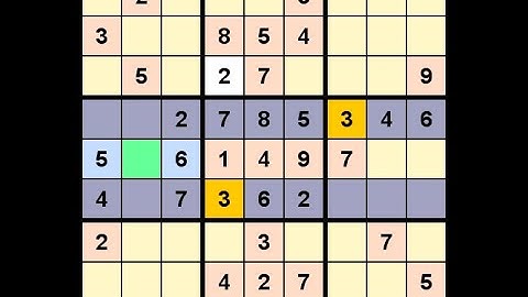 How to Solve Globe and Mail Sudoku Five Star August 29, 2021