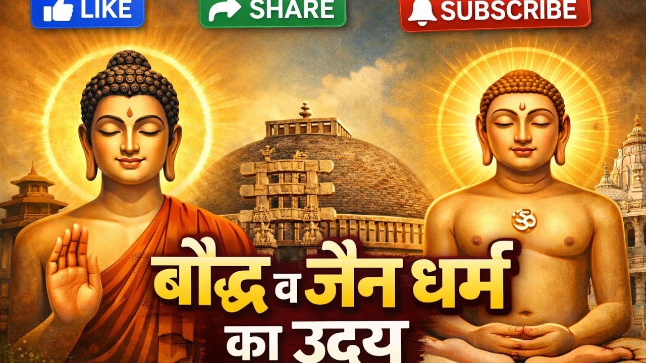 प्राचीन भारत में बौद्ध और जैन धर्म का इतिहास और महत्व” 