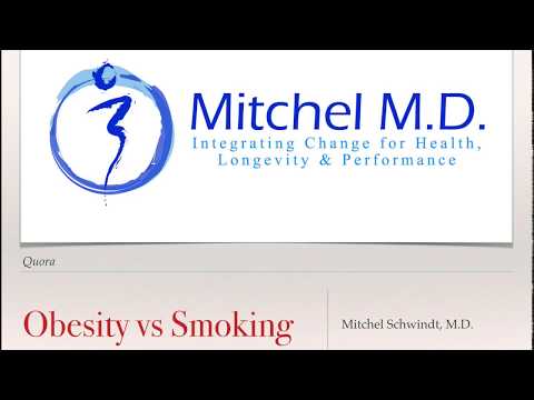 How Not To DIe - Obesity vs Smoking - Which Is Worse?