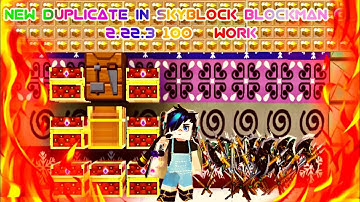 Found New Duplicate Glitch in the Skyblock(2.22.3) Blockman Go [2.22.3] #blockmango  #blockmangomods