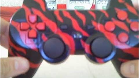 Custom Tiger Striped PS3 Controller