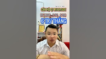 Căn hộ Q7 Riverside 67m2 2PN, 2 WC chi 6tr/thang #sepbatdongsan #canhoq7riverside #chothuecanho