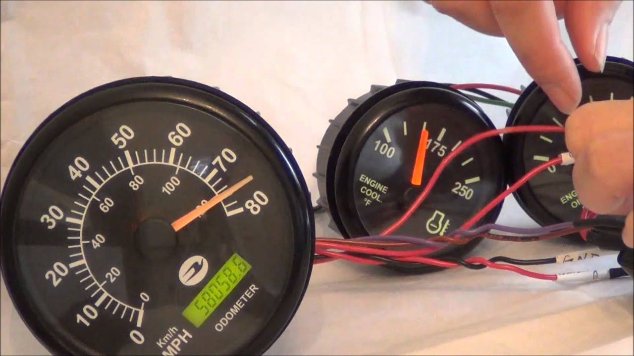 Bluebird Speedometer (0036893) Function Test for Serial/Build Number ...