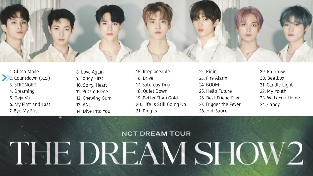 nct dream tour schedule 2023