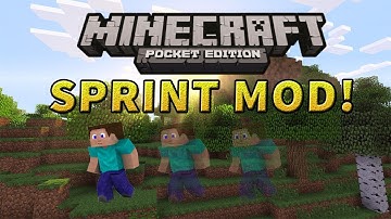 Minecraft PE: SPRINT MOD (0.8.1)