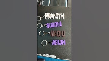 Customized Name Keychains 3D/Amazing Personalized Keychains from Eternal3DWorld #ytshorts #trending