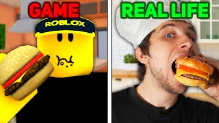 ROBLOX FOOD in REAL LIFE!