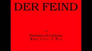Enemies Of Carlotta F. O. C.  II ‎– Der Feind (Base Scan Mix) ( A1 ) 1990