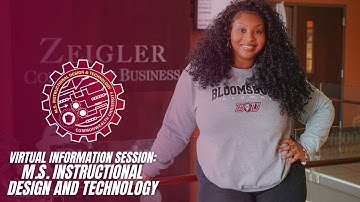 Virtual Information Session: M.S. Instructional Design and Technology (2024)