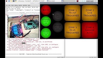 Heating & Security Control Part 24 - Raspberry Pi coding python tkinter gui