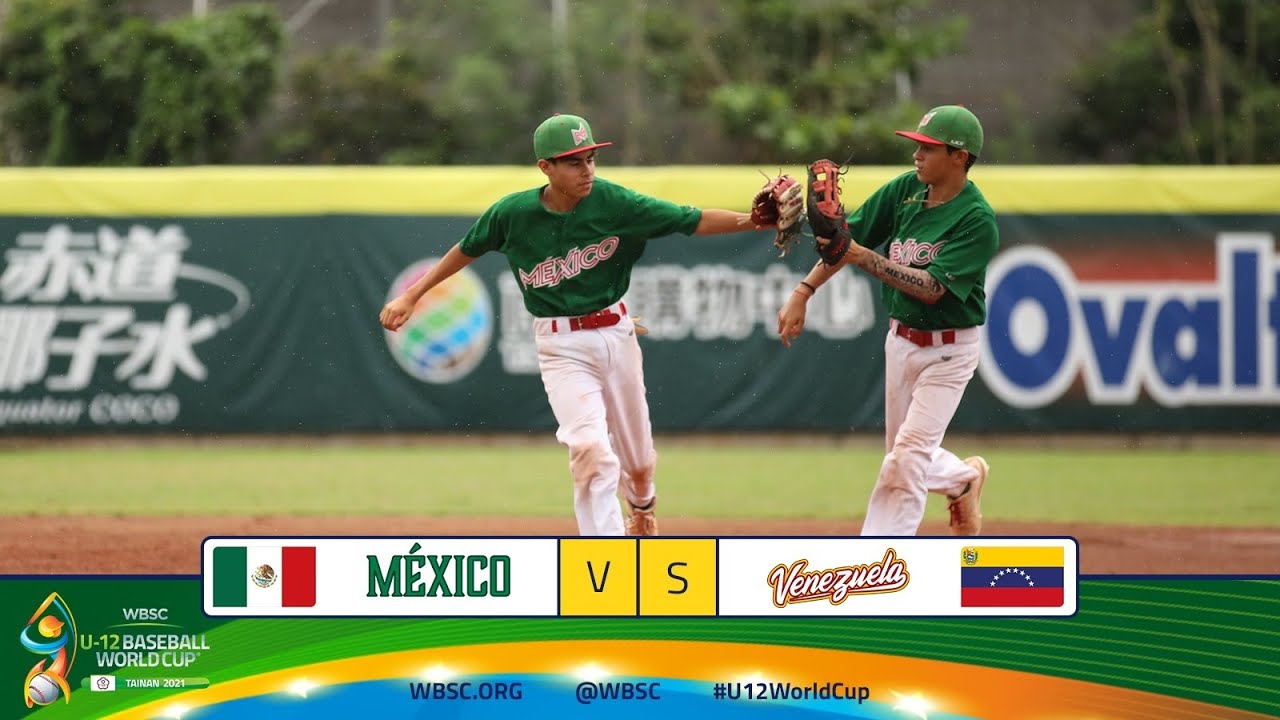 Highlights 🇲🇽 Mexico vs. Venezuela 🇻🇪 WBSC U12 Baseball World Cup