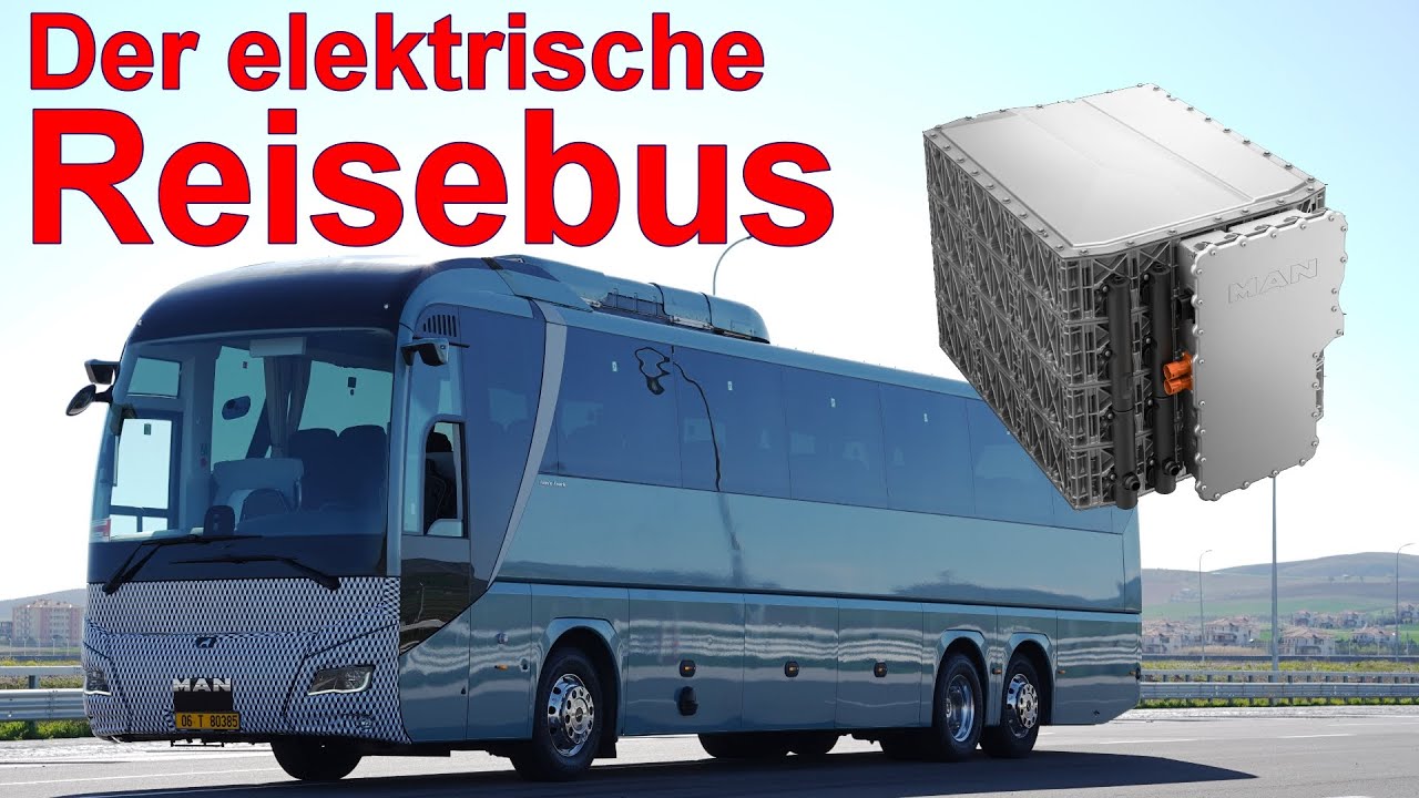 Es wird ernst: Der elektrische Reisebus von MAN