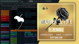 More Life (feat. Tinie Tempah & L Devine) (John Summit Remix) Fl Studio Remake Resimi