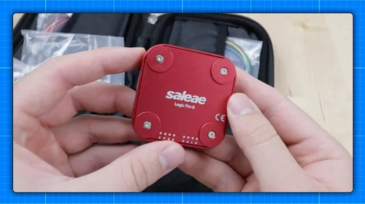 Saleae Logic Pro 8 Logic Analyzer Unboxing & First Test Sniff