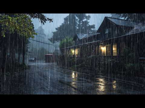 Sonido de Lluvia Relajante para Dormir en 5 Minutos - Lluvia y Truenos en Bosque Brumoso, ASMR #220