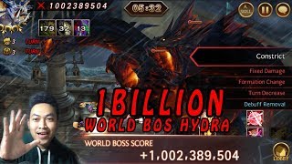 Seven Knights - World Bos Hydra [Top Rank] 1 BILLION ROTATIONS