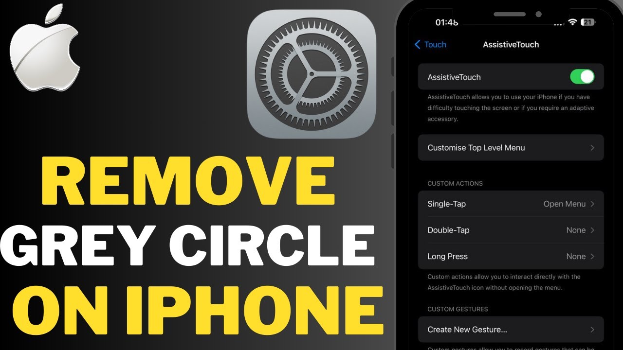 grey-dot-on-iphone-screen-how-to-get-rid-of-grey-circle-on-iphone-youtube