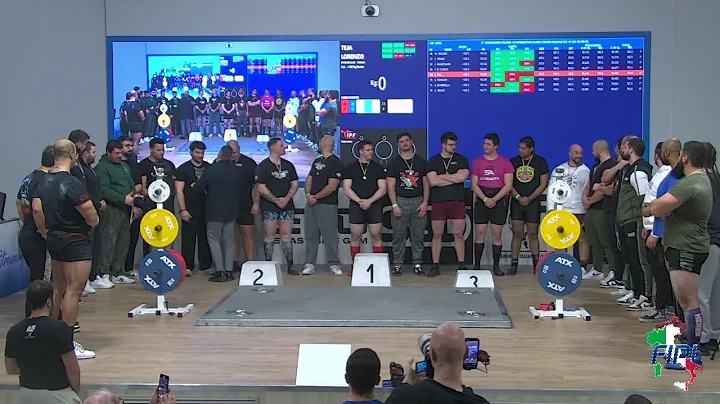 8° CAMPIONATO ITALIANO CLASSIC DI POWERLIFTING MASCHILE SENIOR - Cat.-120, +120 kg.
