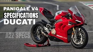 Ducati Panigale V4 | Panigale V4 SPECIFICATIONS 2024 | UPDATED