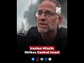 Iranian M!ss!le Str!kes Central Israel