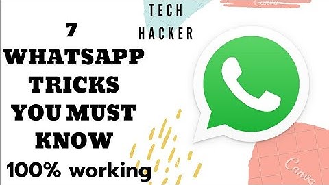 Whatsapp TRICKS - 8 members video call, youtube in whatsapp, low data usage | TECH HACKER#whatsapp