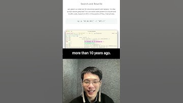 Why did Herrington Darkholme create AST Grep?