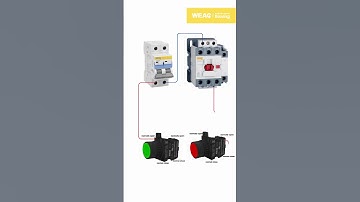 AC Contactor Wiring Guide: Single Open Double Control Setup.