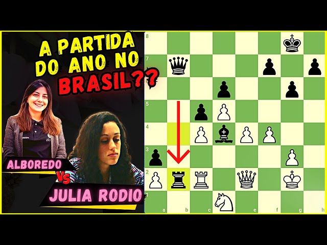 INACREDITÁVEL partida no BRASILEIRO FEMININO de XADREZ 