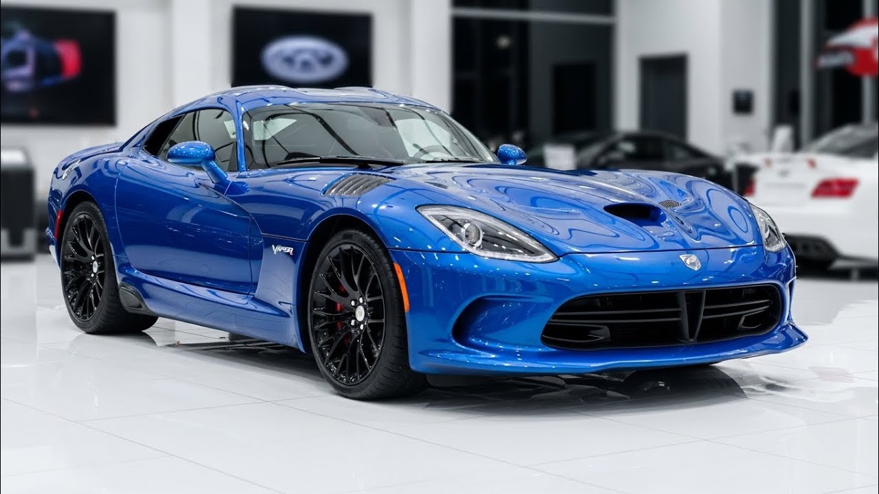 2026 Dodge Viper GTS Is Back 820HP Twin Turbo V10 Monster Official Reveal Shocks The Supercar World