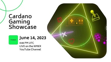 Announcement: Cardano Gaming Showcase
