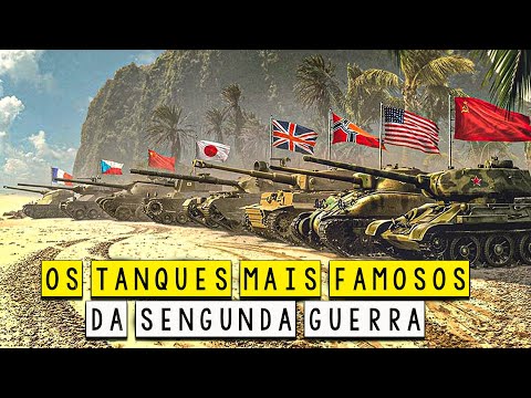 Vídeo: Quais Tanques Participaram Da Segunda Guerra Mundial