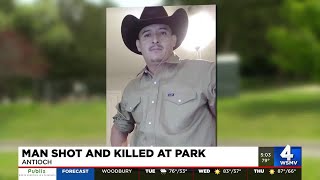 Man shot and killed at park