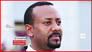Raysalwasaaraha Ethiopia Oo Warbaahinta Ka Soo Muuqday Xili La Tabinayay Dhimashadiisa Raysalwasaaraha Ethiopia Oo Warbaahinta Ka Soo Muuqday Xili La Tabinayay Dhimashadiisa