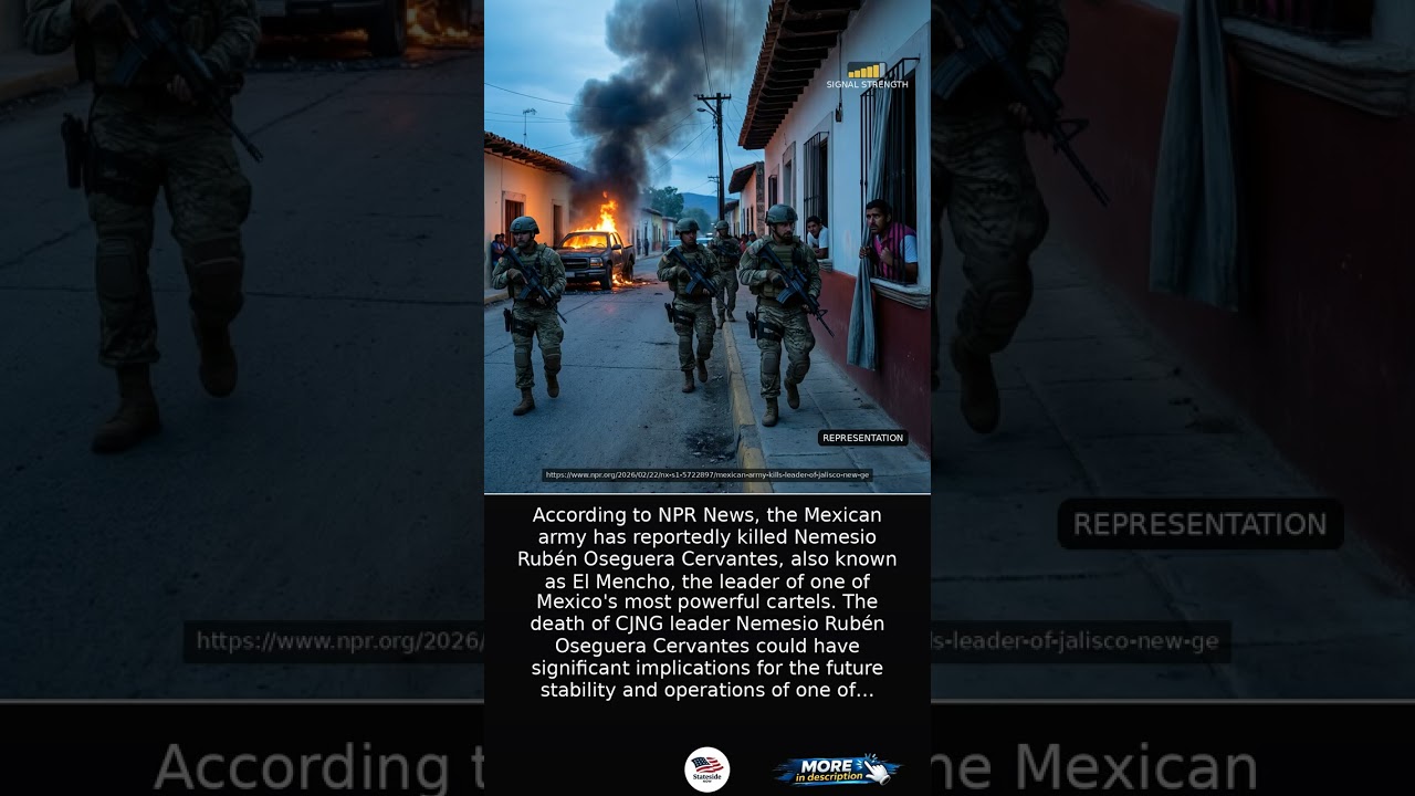 Mexican Army Kills Leader of Jalisco New Generation Cartel