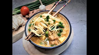 Thukpa (Veg) / Tibetian Thukpa - Quick & Easy Recipe