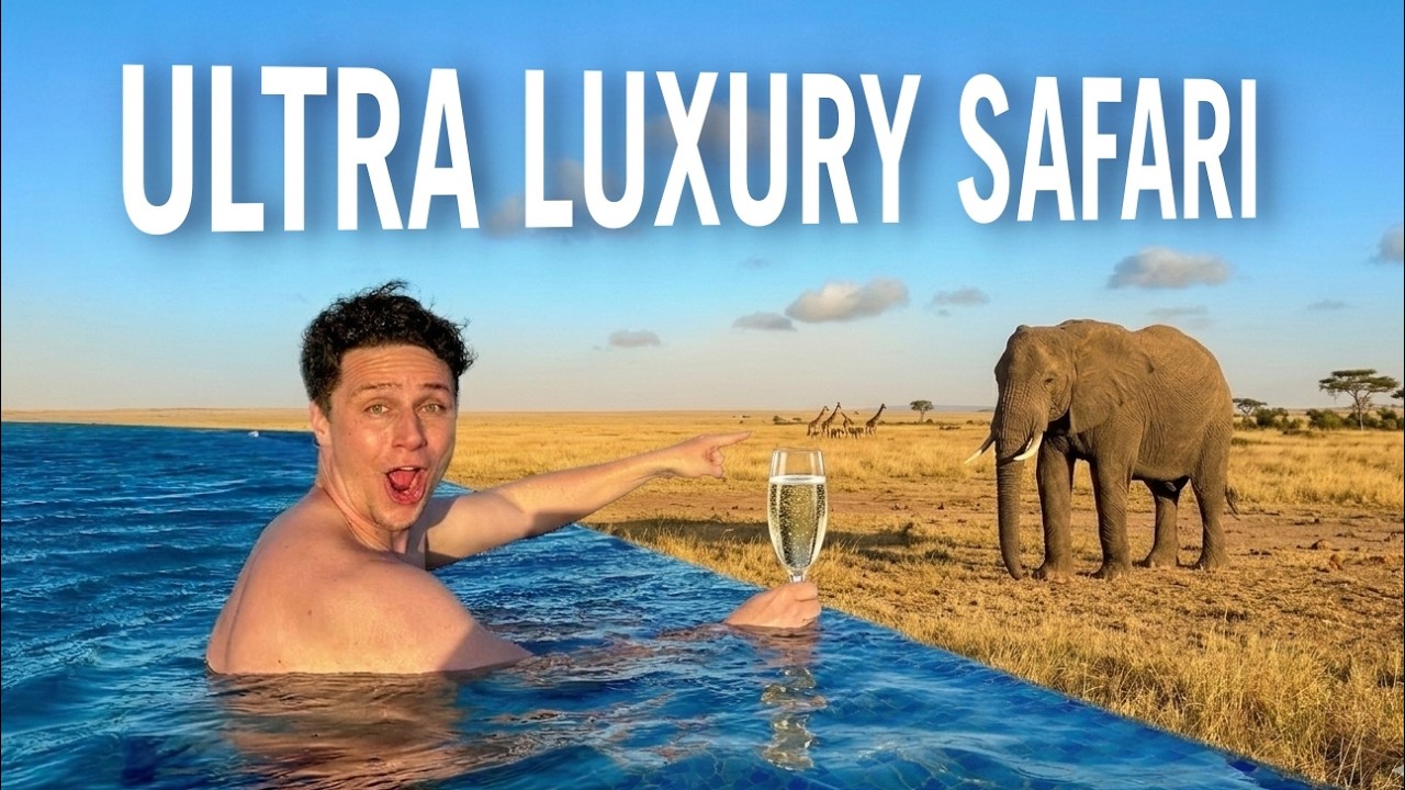 4 days at an ULTRA LUXURY Safari Camp