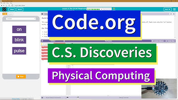 The Circuit Playground 3.9 Tutorial and Answer Code.org CS Discoveries Physical Computing Unit 6