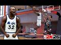 PLAYING REALISTIC in RANDOM REC on ROOKIE SHAQ BUILD NBA2K26