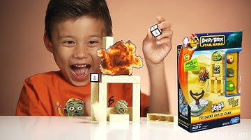 Angry Birds STAR WARS: JENGA TATOOINE BATTLE GAME Toy - Review & Unboxing