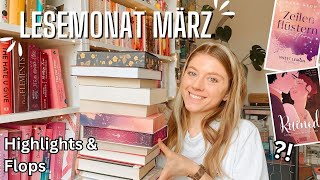 Lesemonat März 📚| Trotz Leseflaute ein paar Highlights? (& Flops) | Bookaholicgroup