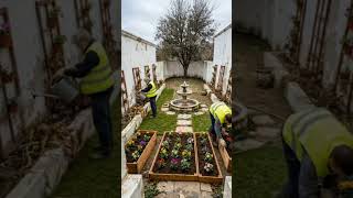 Tiny Backyard Turned Into Dream Oasis 🏡 #trending #viral #viralvideo